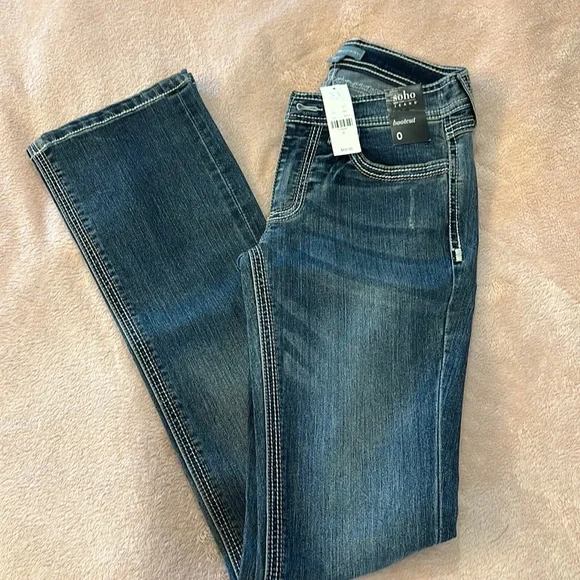 NWT NY&Co bootcut jeans size 0 - Picture 1 of 3